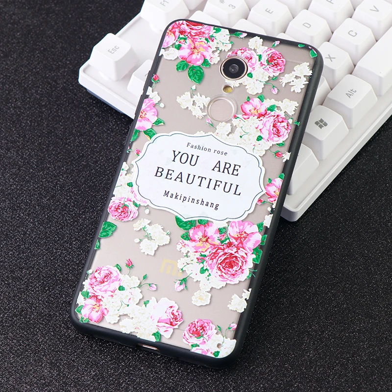 Новые чехлы для телефонов с 3D принтом Xiaomi Redmi Note 4 5 6X A plus милый чехол животными