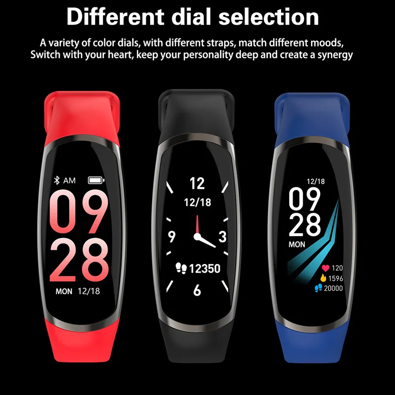 Смарт-браслет R16 Android IOS пульсометр монитор сна кровяное давление фитнес-трекер