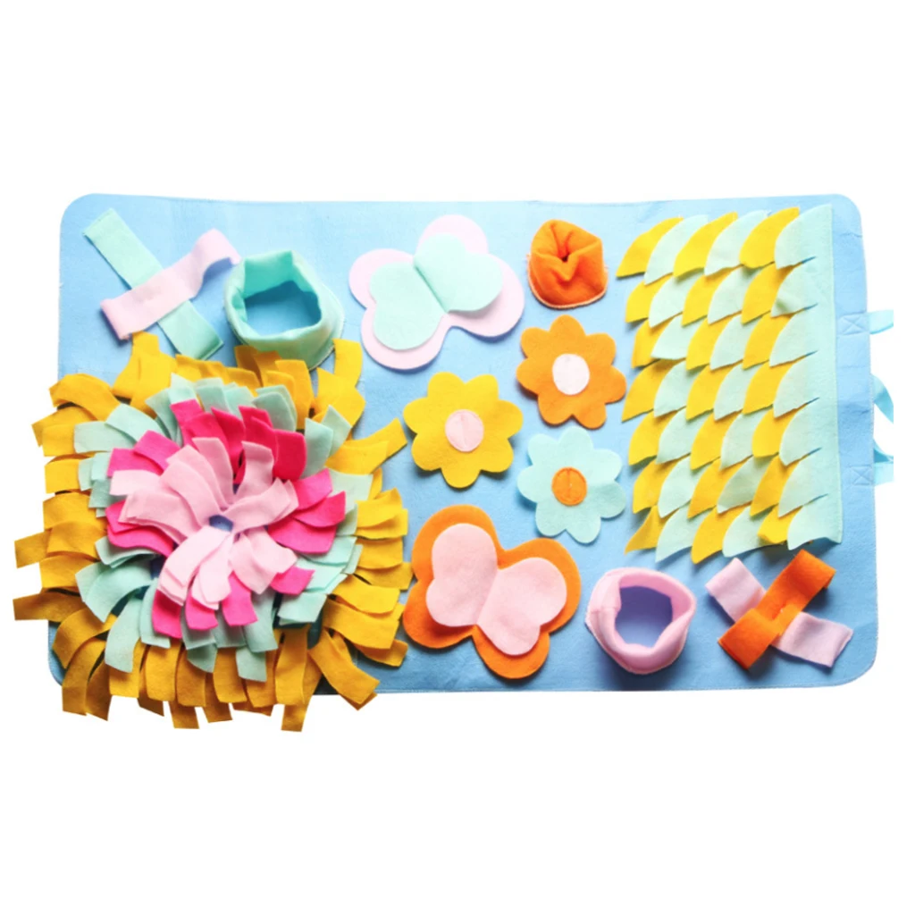 Коврик для домашних собак, моющийся, для обучения еде, одеяло для игр, игрушки для собак, коврик для снятия стресса, пазл, коврик для нюхания 45*50 см, J17