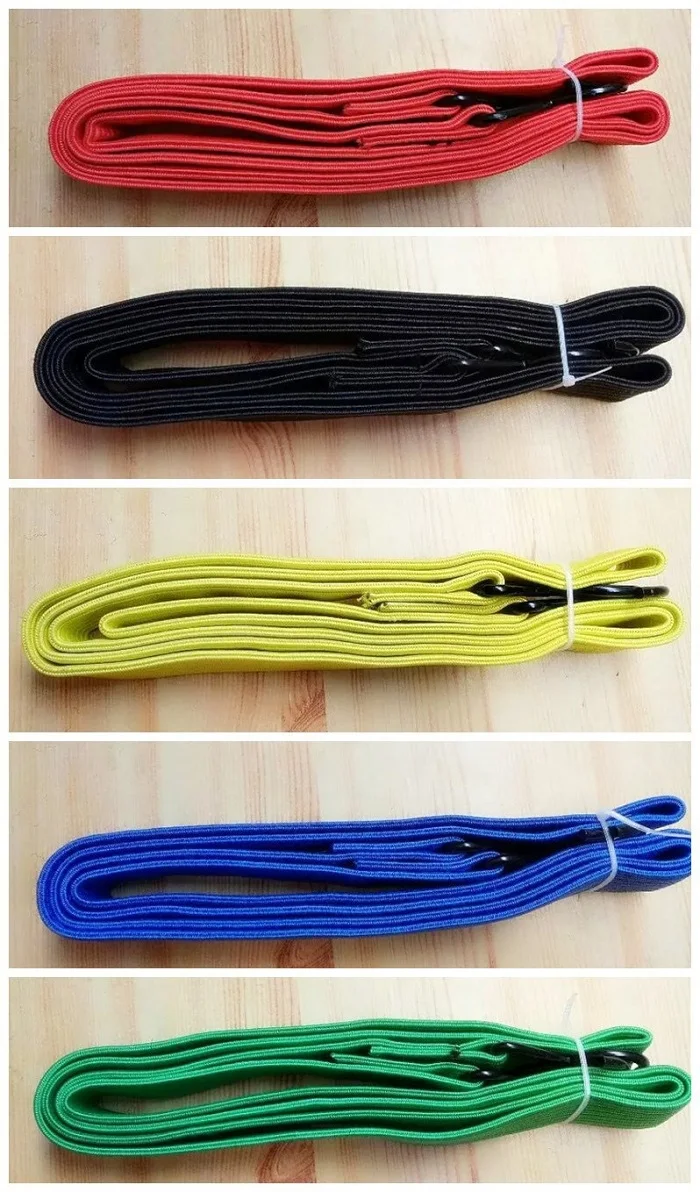 Strong Elastic Cord Rope Tie Down Belt Cargo Luggage Lashing Straps Fix For Motorcycle SUV Car Roof Outdoor Camping Wh | Автомобили и