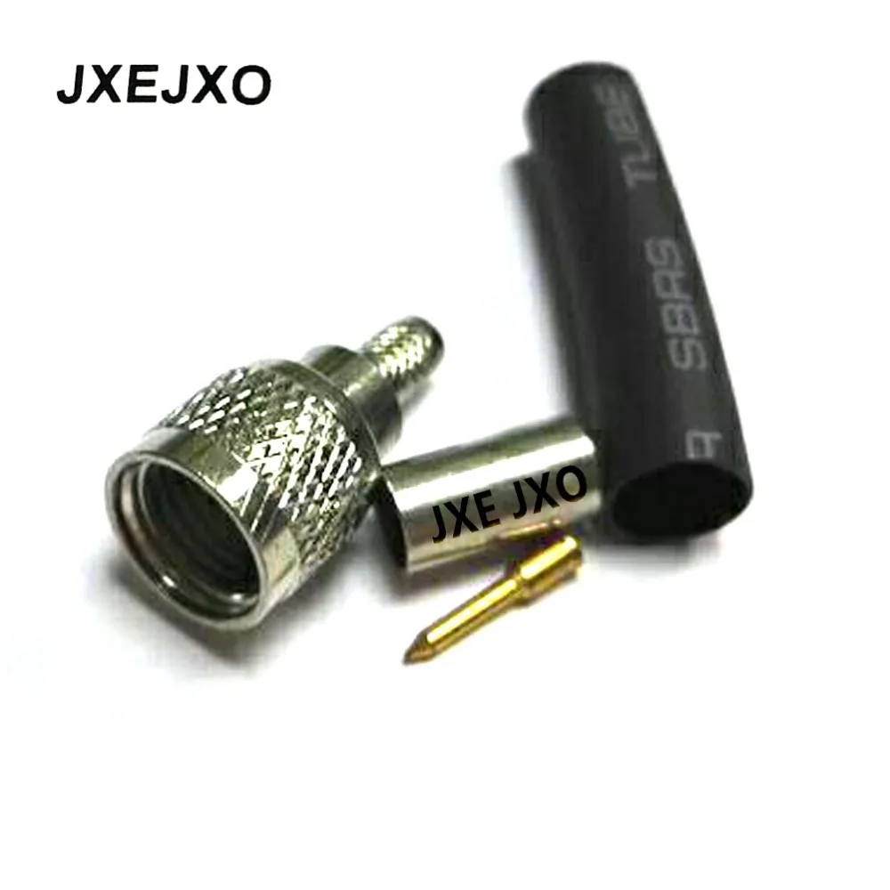 JXEJXO 10 шт. разъемы Mini UHF Male 3 RG 58/U Motorola радио + термоусадочная пленка для GM300 GM120 SM120 SM50G
