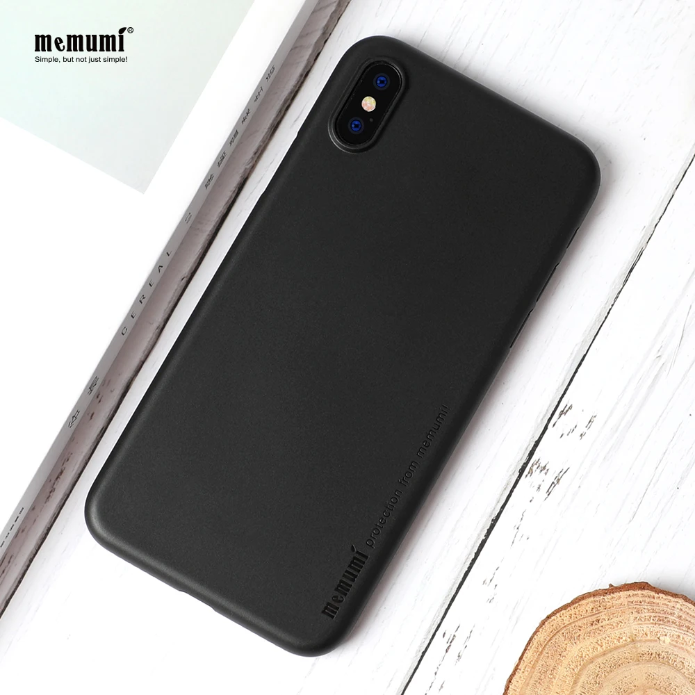 Тонкий чехол memumi для iPhone XS 5 8 дюйма 2018 Ультратонкий матовый полипропиленовый 0 3 мм