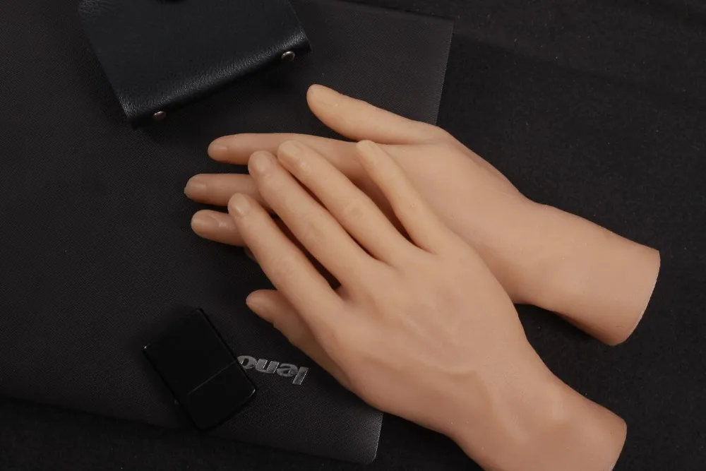 Новая модель искусственной кожи с имитацией руки силиконовый дисплей фотографии