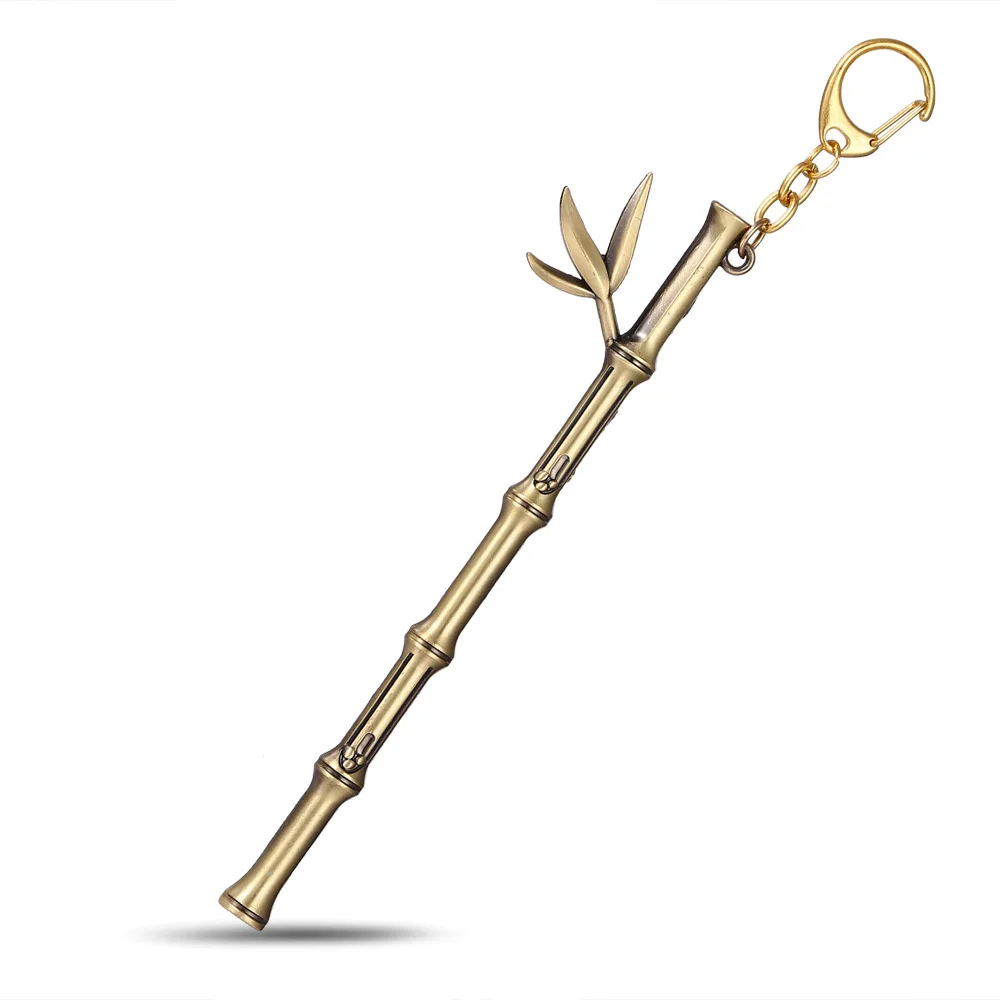 Ретро LOL Лига Легенд брелок быстрый Скаут Teemo оружие окружающие бамбуковые