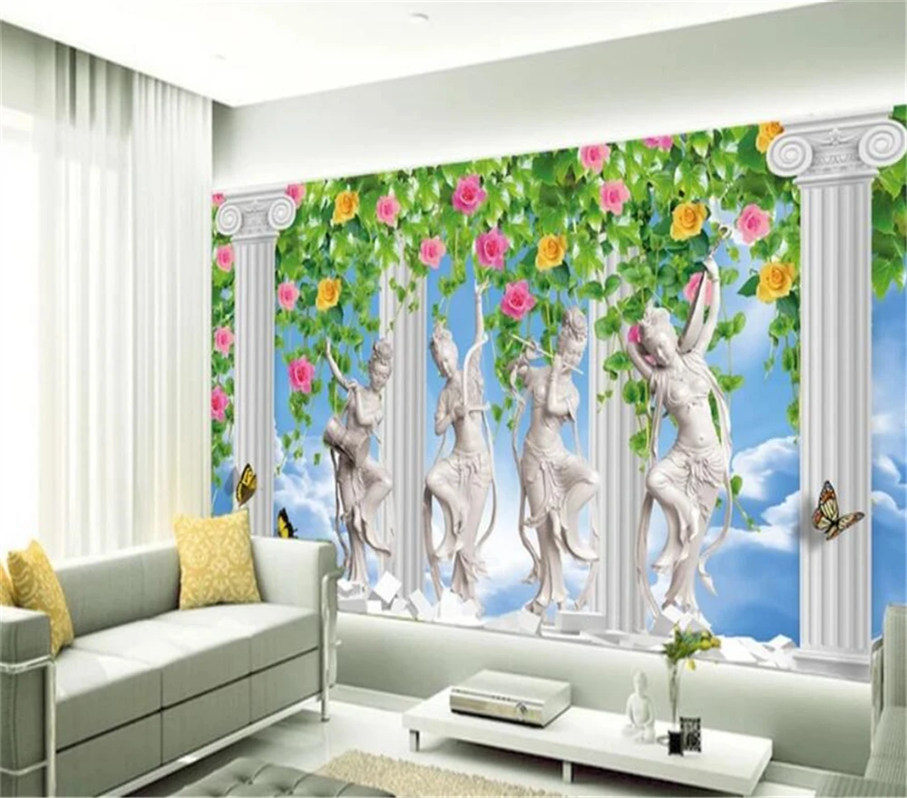 Декоративные обои Сказочная страна креативный фон настенная живопись |