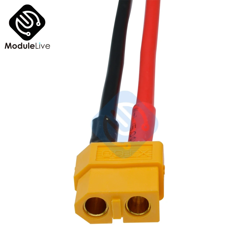 1 комплект XT60 Штекерный разъем для аккумулятора с силиконовым проводом 14 AWG