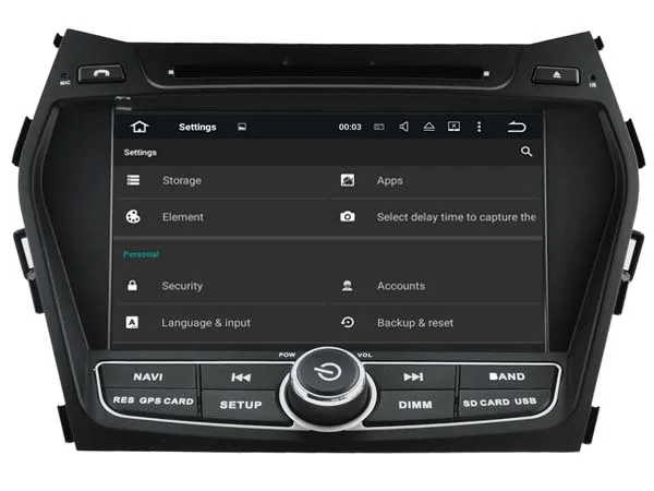 Для HYUNDAI IX45 2013/SANTA FE 2013 Android 9 0 автомобильный DVD плеер gps Аудио мультимедиа авто