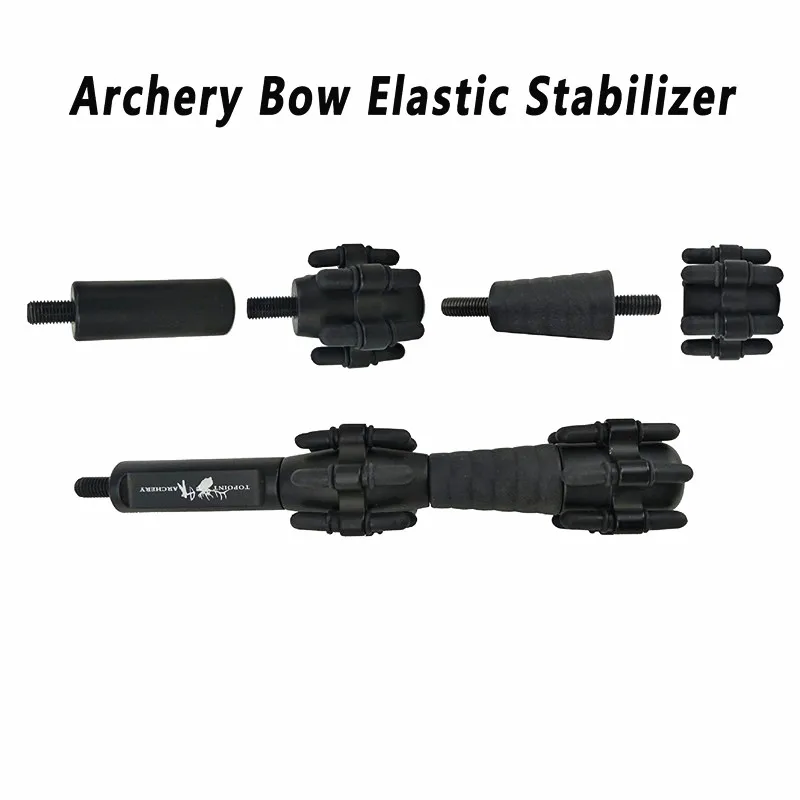 

Archery Aluminum Quick Release Detachable Bow Stabilizer Reduce Vibration Aid Balance Bar for Compound Bow Hunting Accessories