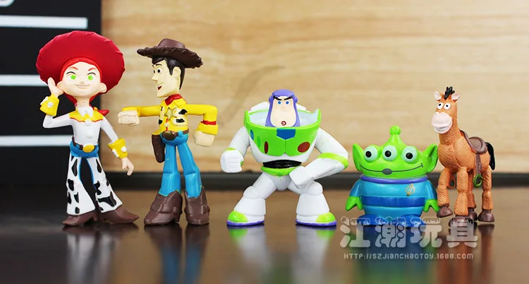 2018 Funko Pop Симпатичные История игрушек Рисунок Вуди Buzz Джесси Bulleye фигурки
