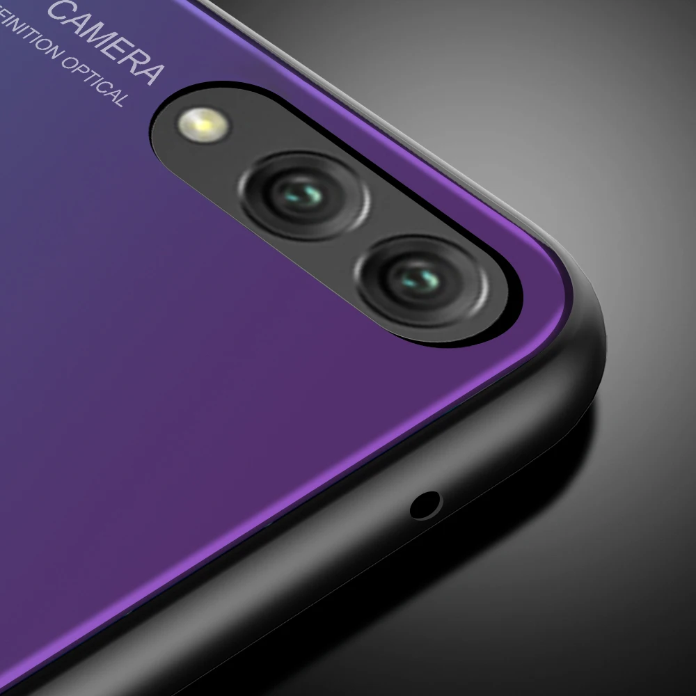 Чехол из градиентного стекла для honor 10 9 lite 8 8x чехол hawawi honer light bumper copue 8x8 x shell honor10 |