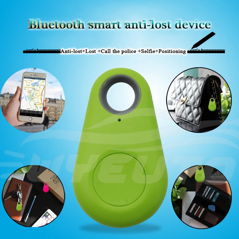 Беспроводной сигнализатор против потери звуковой Локатор Bluetooth GPS локатор с
