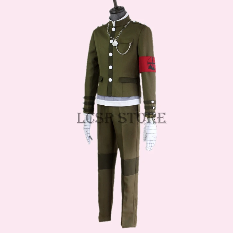 LCSP новый костюм для косплея Danganronpa V3 Korea kiyo Shinguji японская игра военная форма