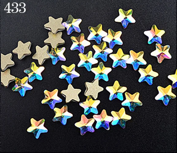 3d Стразы Блестящий сверкающие прозрачный арт для ногтей наклейки