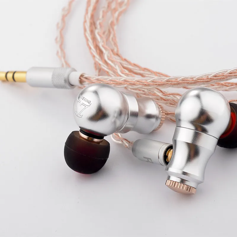 Наушники вкладыши TONEKING Nine Tail металлическая гарнитура Hi Fi с функцией поддержания