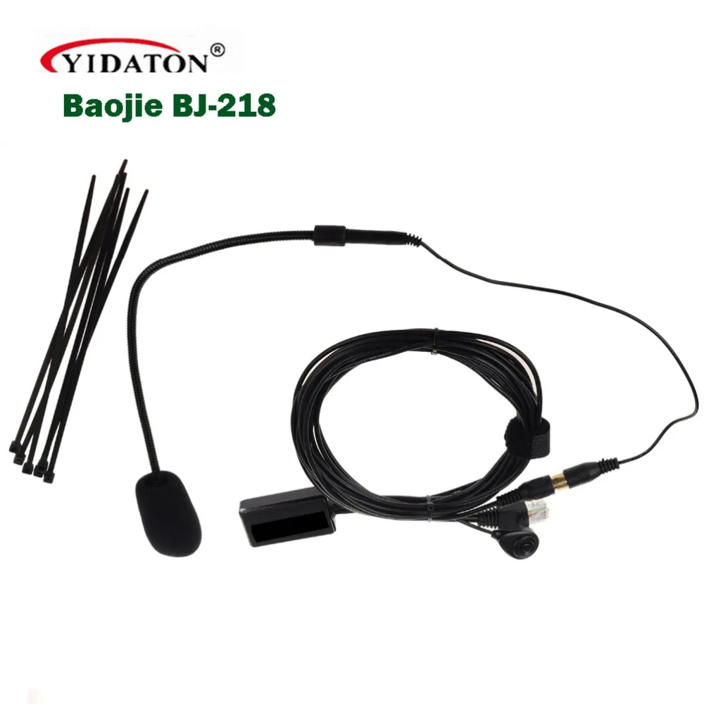 YIDATON Walkie talkie автомобильный Hands free микрофон для Baojie BJ 218 автомобильные наборы 8