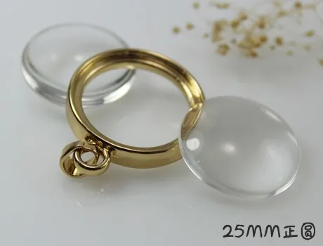 2 шт. медальон База Установка подходит с 25 мм стекло кабошон кулон Diy Ювелирные изделия Поиск медальон ожерелье кулон