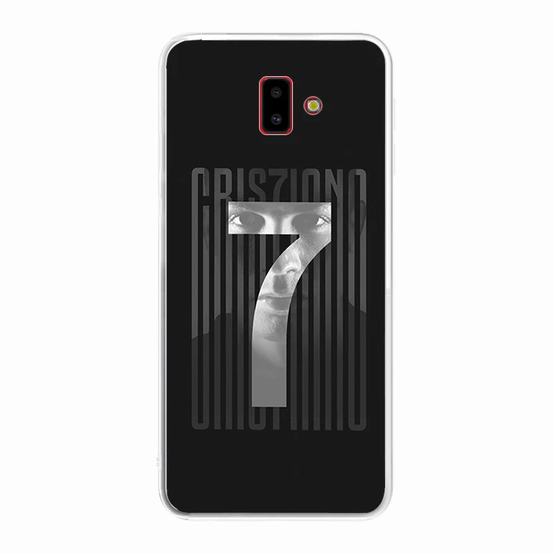 Soft Silicone Clear TPU Case for Samsung Galaxy J6 Plus J4 J7 J5 J3 2017 Durable CR7 C Ronaldo Cover | Мобильные телефоны и