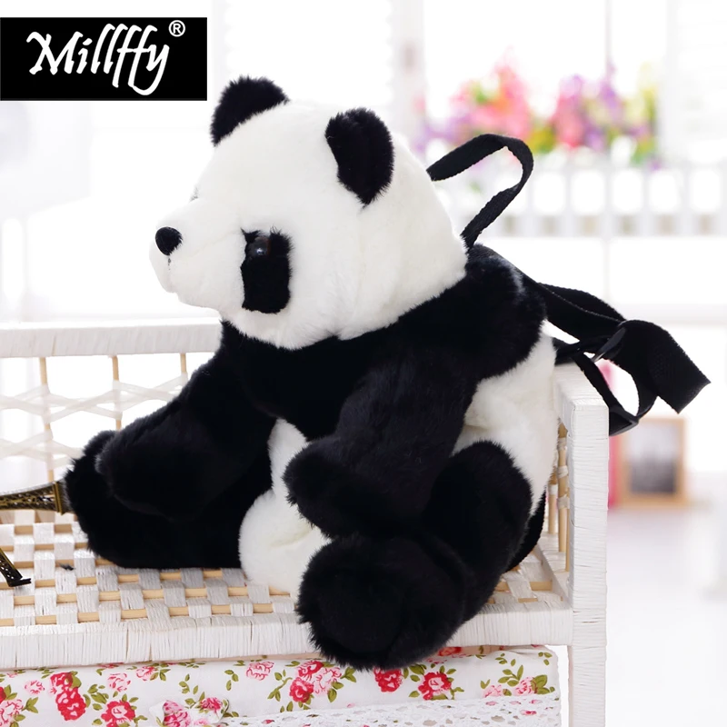Милый Плюшевый Рюкзак Millffy 1 шт. 35*22 см мультяшная панда медведь животное кукла