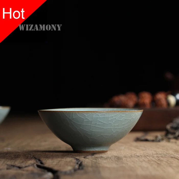 Купите 2 партии и получите 3 партии! шт. фарфоровые стандартные чашки для чая Longquan