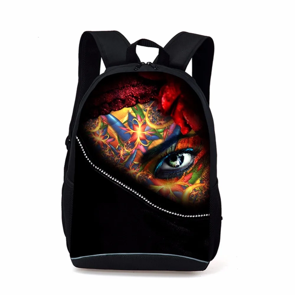 2017 модный рюкзак с объемным принтом Больших Глаз вместительные школьные ранцы