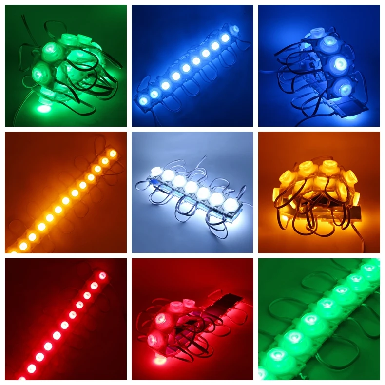 SZYOUMY New Arrival SMD3030 Side Lighting LED Injection Module Lamp With Lens For Advertising Light Box 1000PCS A Lot DHL | Лампы и