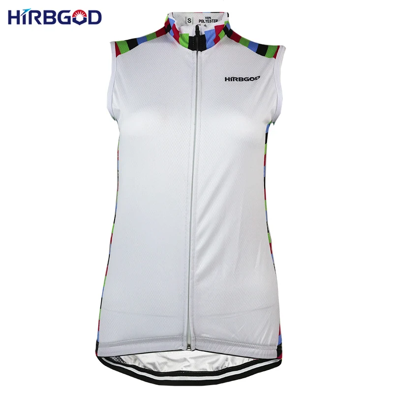 HIRBGOD, Женская майка для велоспорта, без рукавов, летняя, простой стиль, высокое качество, Джерси для горного велосипеда, одежда для горного велосипеда, рубашка, NR109