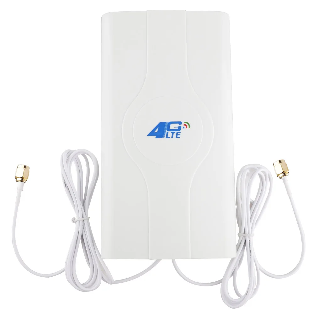 88 дБи 3G 4G LTE антенна мобильный усилитель антенны mImo панельная 2 * SMA-male/TS9/CRC9 разъем с
