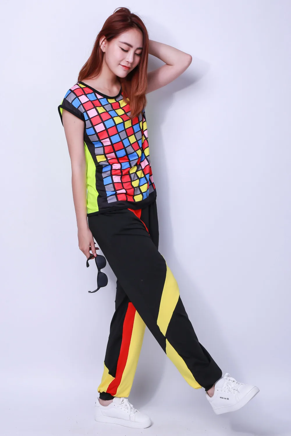 Спортивные штаны для детей и взрослых на весну лето тонкие желтые красные черные