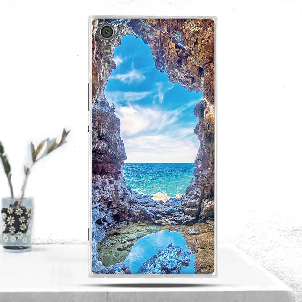 Чехол для телефона Sony Xperia XA1 Ультра мягкий ТПУ силиконовый роскошный чехол чехлы