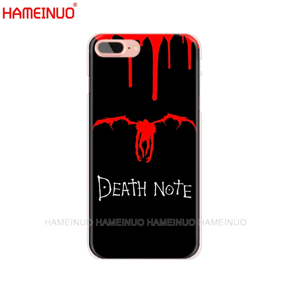 hameinuo anime death note cell phone cover case for iphone x 8 7 6 4 4s 5 5s se 5c 6s plus free global shipping