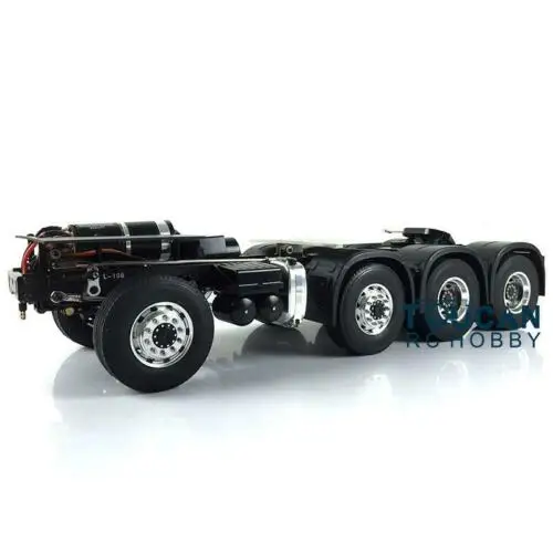 LESU 1/14 сверхмощный шасси Sca 8*8 RC Трактор модель автомобиля Мотор SAVOX TH13083|Детали и
