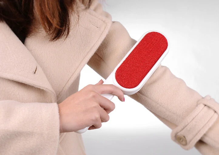 Волшебная Электростатическая щетка от пыли двусторонняя Чистящая для одежды