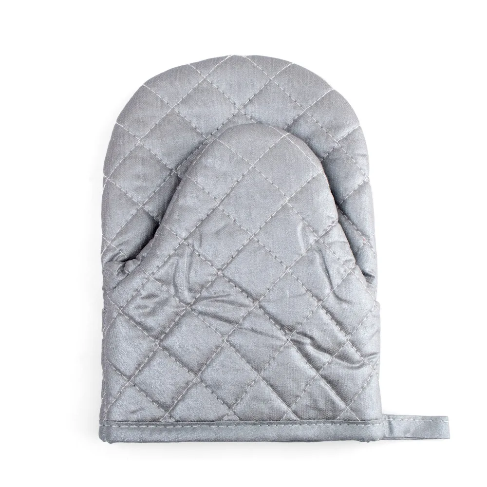 1 шт. термостойкие кухонные перчатки с серебряным покрытием для духовки