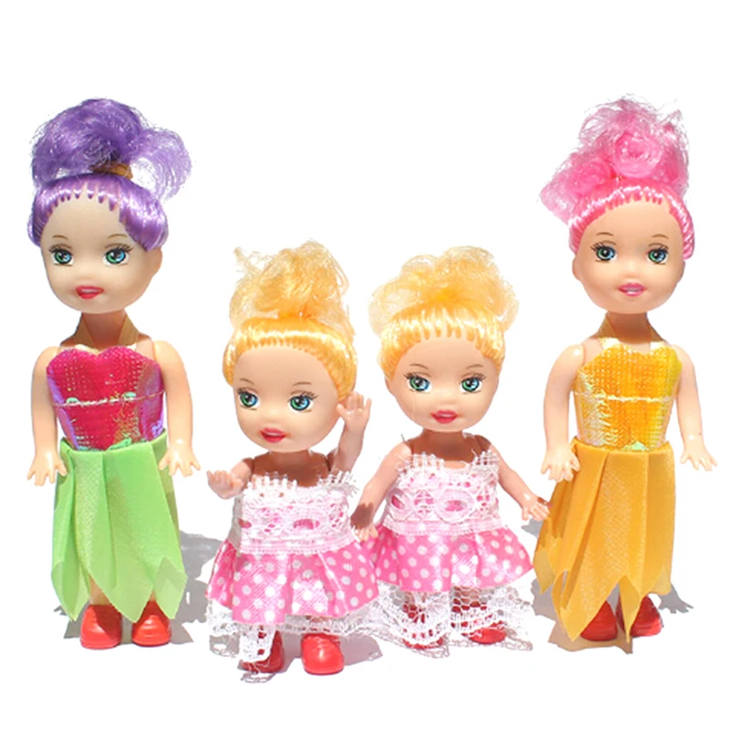 1 шт. мини-кукла игрушки маленькая кукла модные Мультяшные куклы принцессы сестры