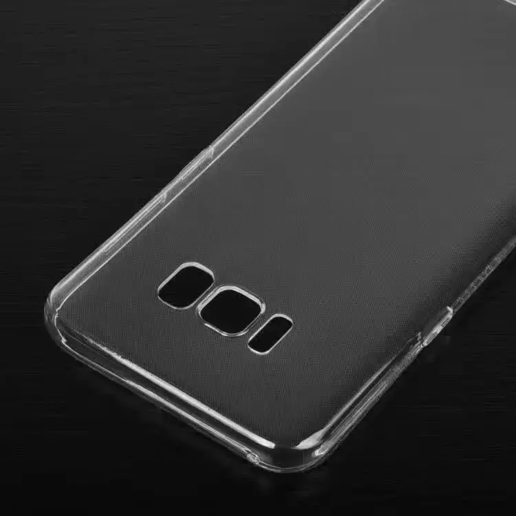 Для Samsung S8 плюс Case Ясности TPU for SAMSUNG Galaxy Ультратонких Мягкий Гель Кремния 360 Всего