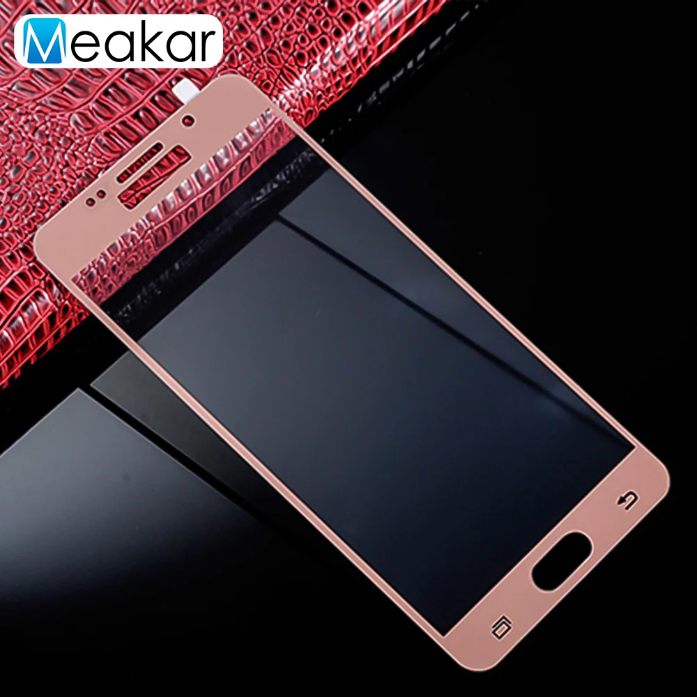 Защитное стекло закаленное для Samsung Galaxy A7 2016 A710 A710F A7100|screen protector|full covertempered glass film |