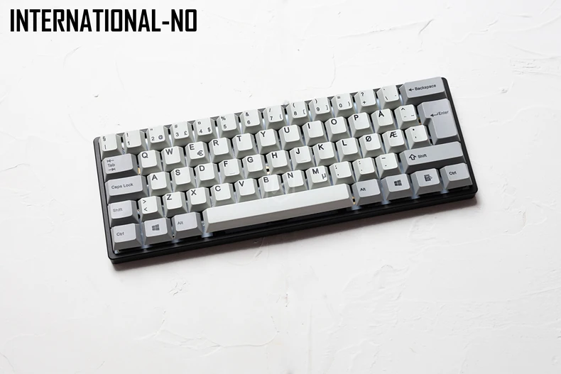 Kprepublique international norde EU UK ES FI FR NO IT PT DE HU пустые буквы Вишневый профиль краситель Sub Keycap толстый PBT для клавиатуры