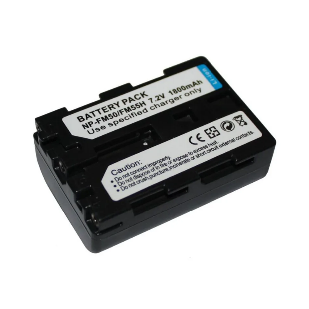 1 шт. 1800mAhFor sony аккумуляторной батареи NP-FM51 NP-FM30 NP-FM55H DCR-PC101 A100 серии DSLR-A100 |