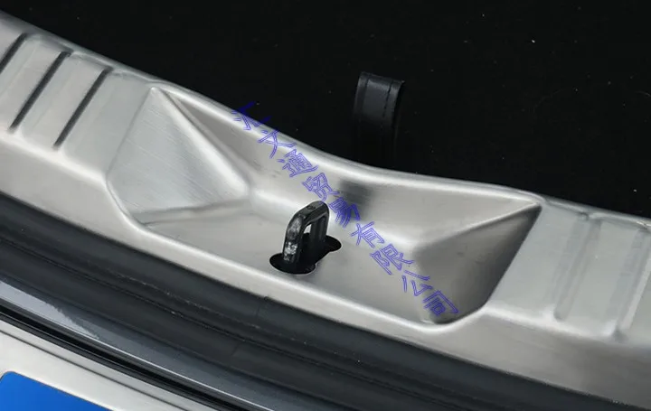 Автомобильные аксессуары для Mazda CX-5 CX5 2017-2020 задняя панель из нержавеющей стали