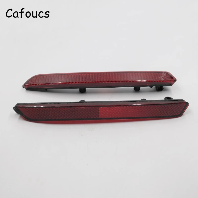 Cafoucs для Mazda 6 2007 2013 аксессуары заднего бампера красный светоотражающий
