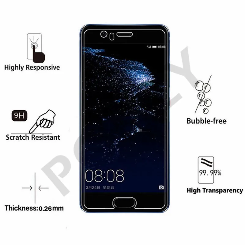 Закаленное стекло для Huawei P10 P 10 VTR-L29 VTR-L09 VTR-AL00 VTR-TL00 защитная пленка экрана