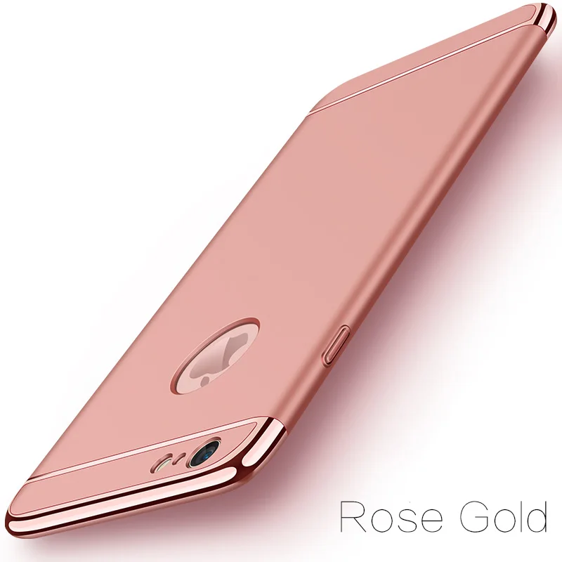 Верхний чехол для iphone 7 6 6S 5 дюймов задняя крышка съемный 3 в 1 чехлы X 8 8Plus 7Plus