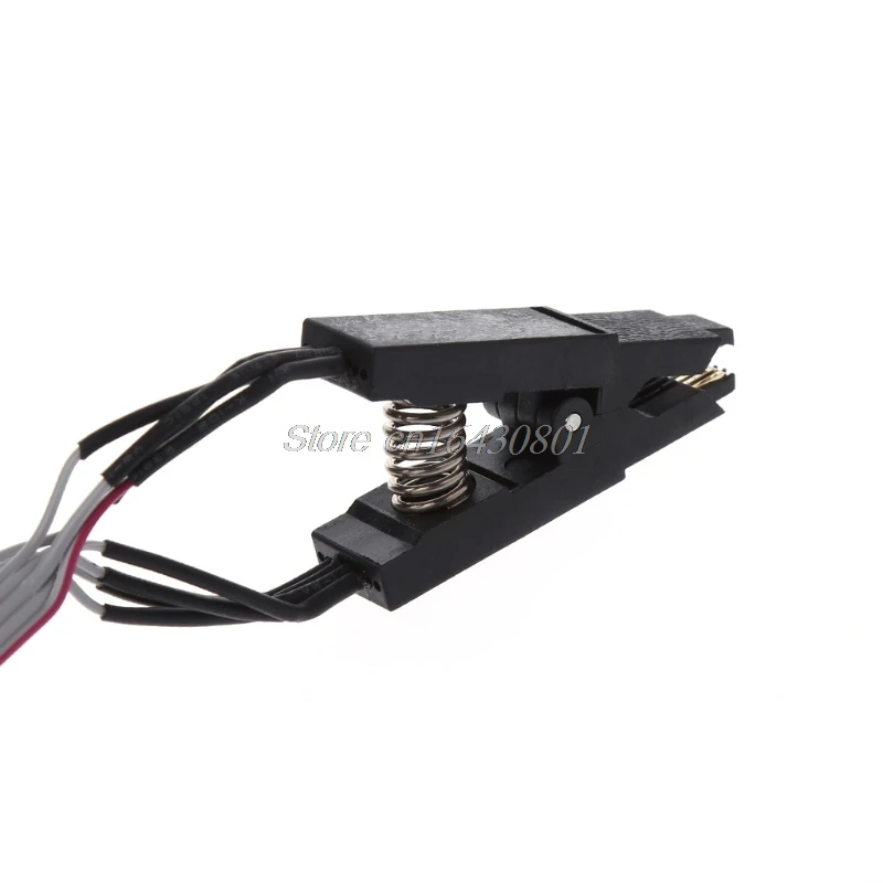 High quality SOIC8 SOP8 Test Clip For EEPROM 93CXX/25CXX/24CXX in-circuit programming on USB Programmer TL866CS TL866A EZP2010 |