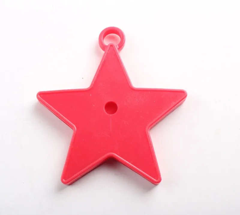 200pcs/lot Heart round star balloon pendants plastic latex base beautiful party helium bearing |