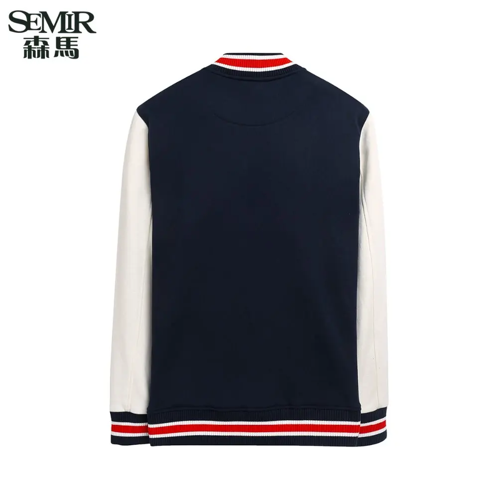 Semir male jacket outerwear 2015 autumn casual stand collar thin baseball uniform domestic delivery free shipping | Мужская одежда
