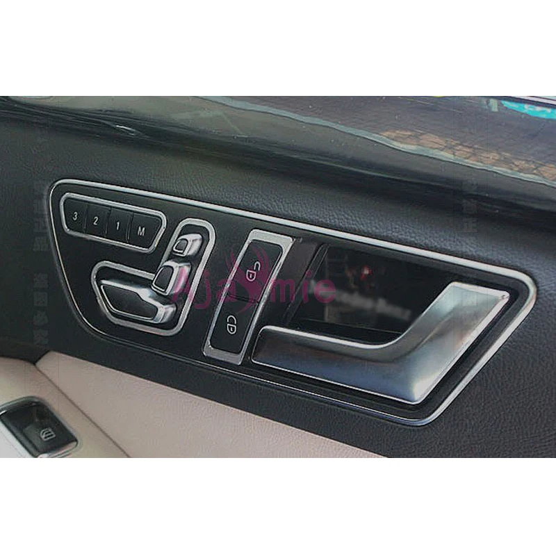 Хромированный чехол для Mercedes Benz E Class CLS ML GL GLE E260L GLK300 ML400 с регулируемой кнопкой