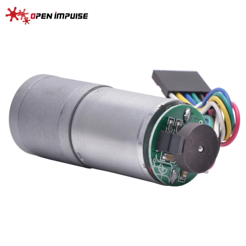 JGA25 371 мотор редуктор постоянного тока 95 RPM 12V с кодером (95 ОБ/мин при 12 В)|encoder| |