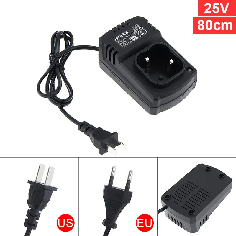 80cm DC 25V ЕС 80/100 см DC 16,8 в портативный литиевый аккумулятор, перезаряжаемое зарядное устройство для литиевой электрической дрели/электрической отвертки - Цвет: 80cm DC 25V