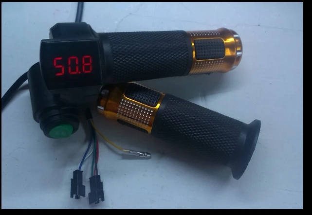 Дроссельная заслонка 12 100v для электрического велосипеда педалями Mtb