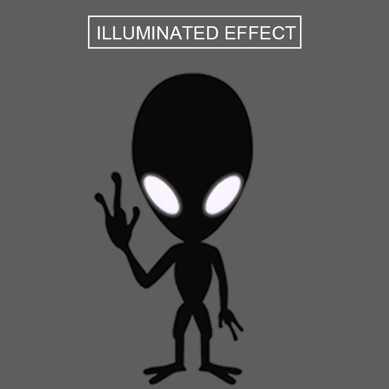 Glowing ET Alien Laptop Sticker for Apple Macbook Decal Pro Air Retina 11 12 13 14 15 inch HP Mac Book Skin Notebook | Компьютеры и